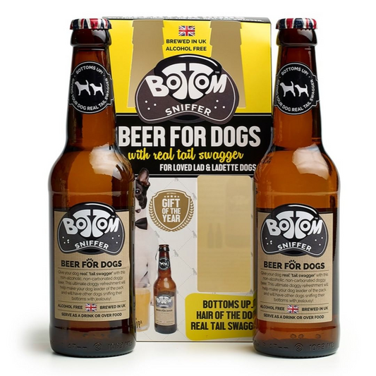 Woof & Brew Vegetarian Bottom Sniffer Non-Alcohol Beer For Dogs 330ml