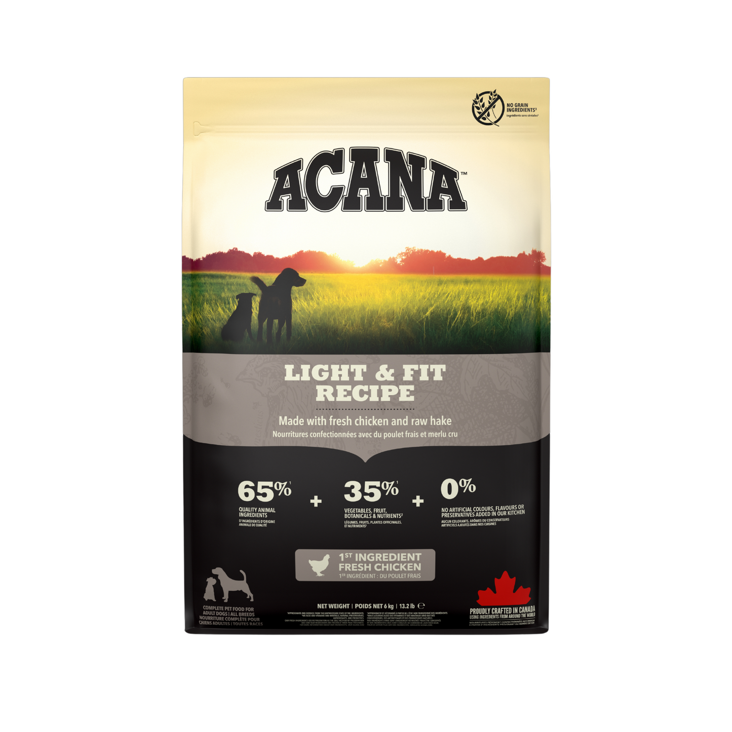 Acana Light and Fit (Suitable for all adult dogs)