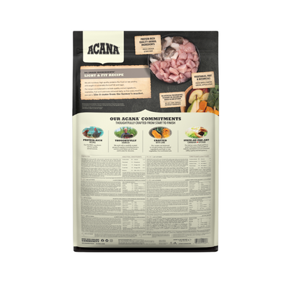 Acana Light and Fit (Suitable for all adult dogs)