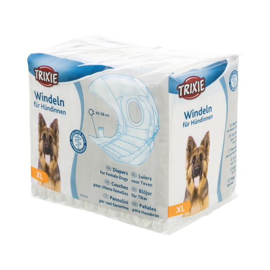 Trixie Diapers for Female Dogs 12 pcs