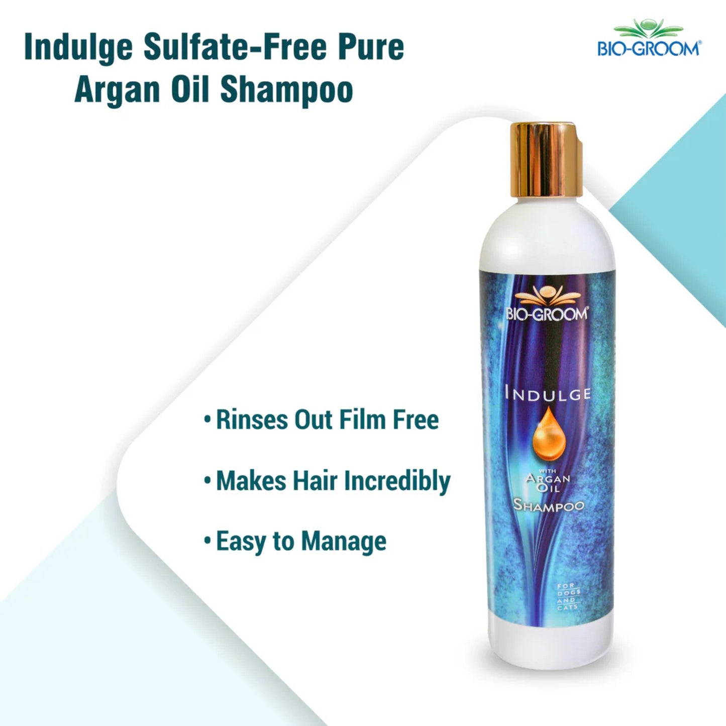 Bio-Groom Indulge Sulfate-Free Pure Argan Oil Shampoo