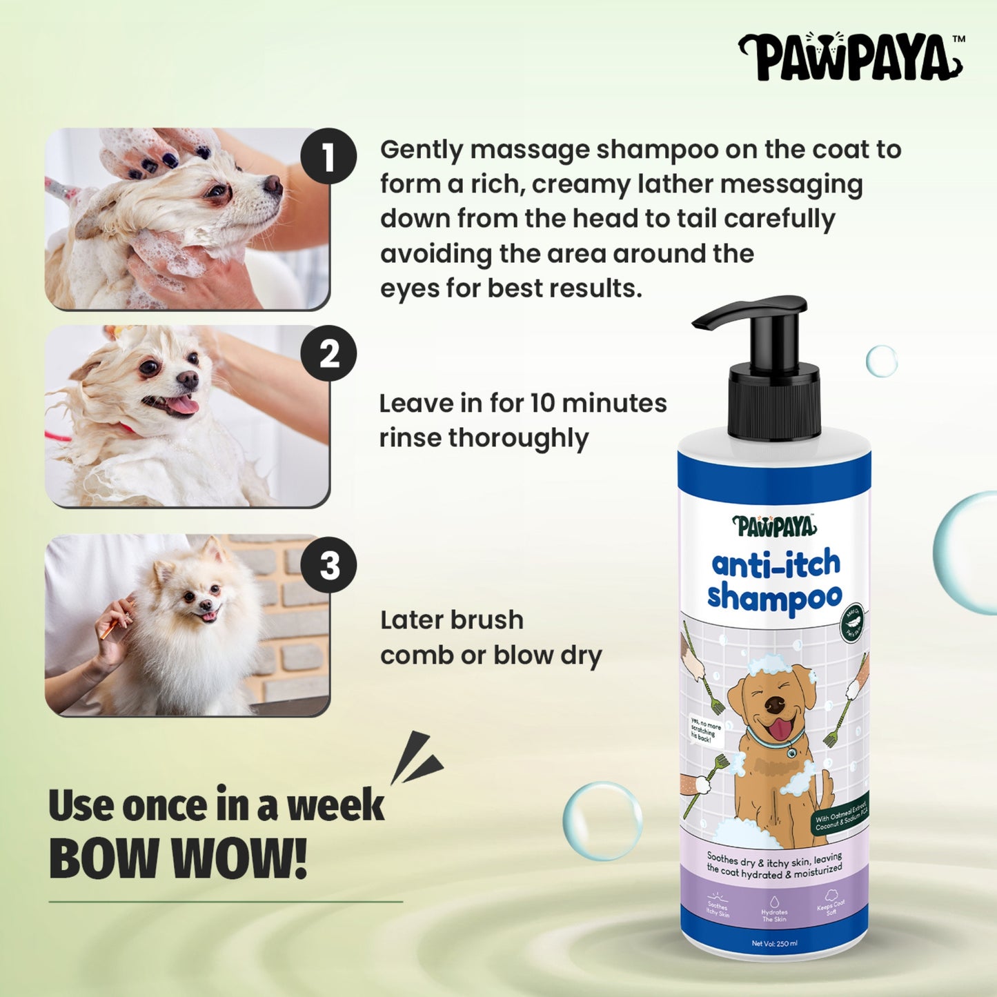 Pawpaya Pawpaya Anti-Itch Shampoo