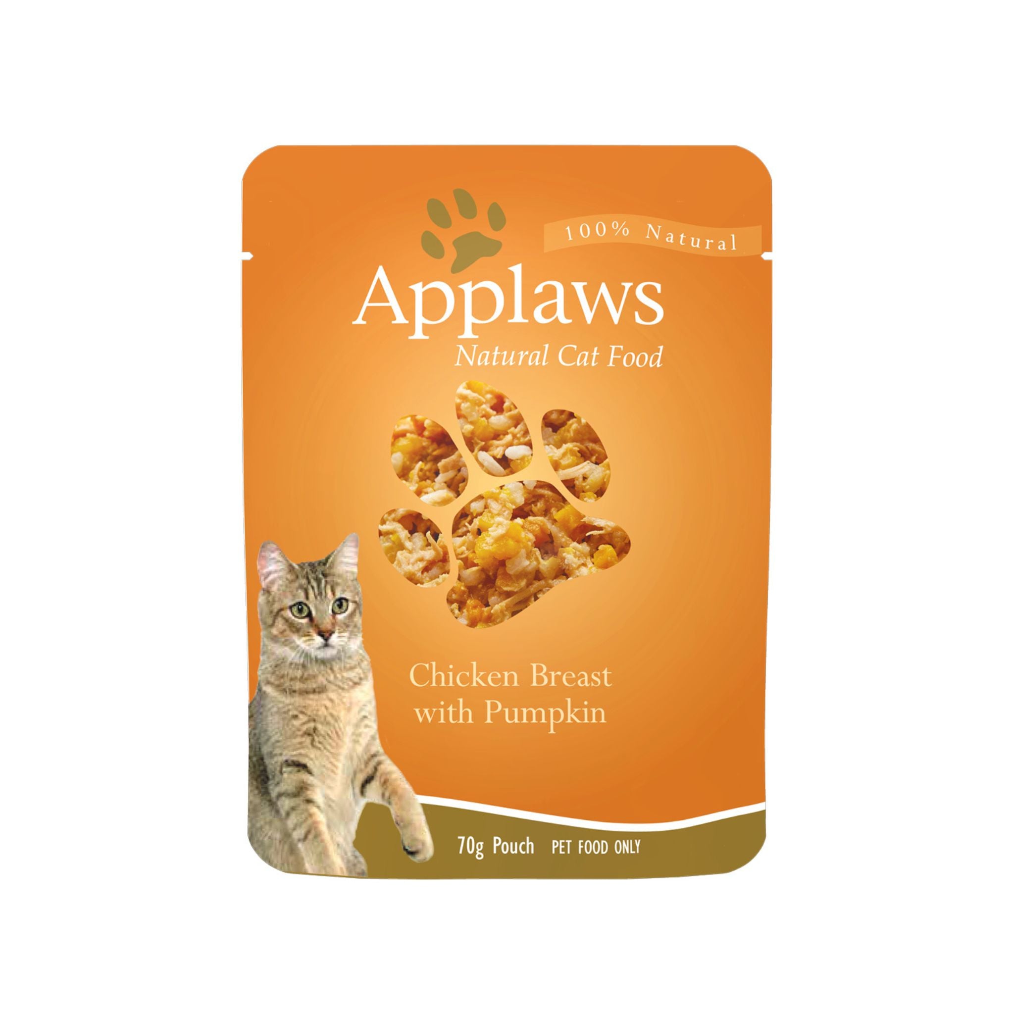 Applaws Cat Wet Food 70g Chicken Breast with Pumpkin in Broth For Cat