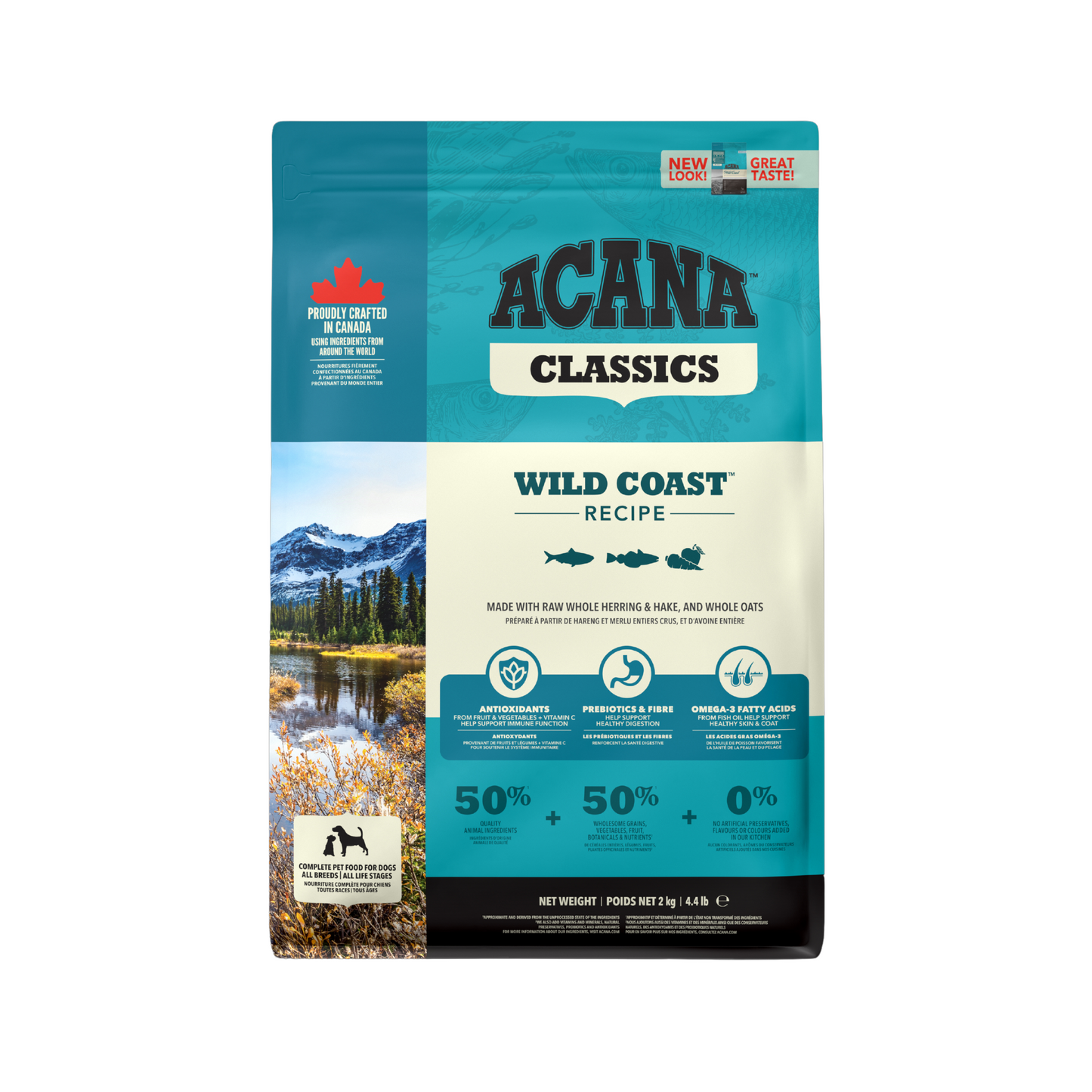 Acana Classics Wild Coast Dry Dog Food (Suitable for all life stages)