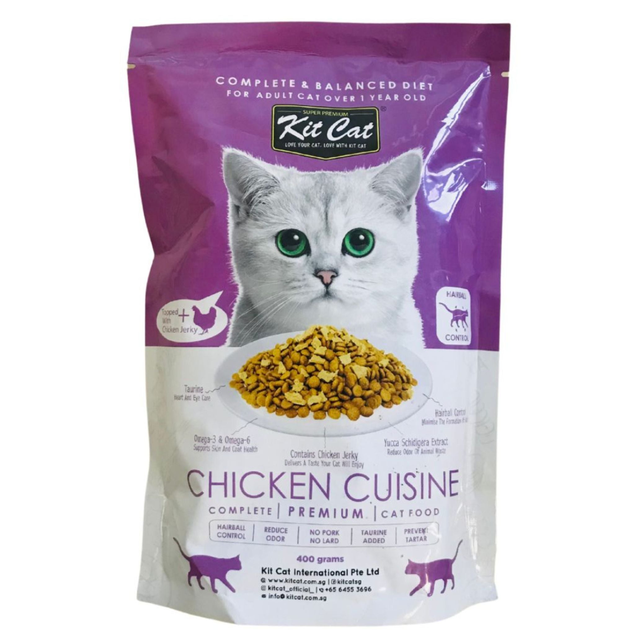 Kit Cat Premium Cat Food Chicken Cuisine For Cats