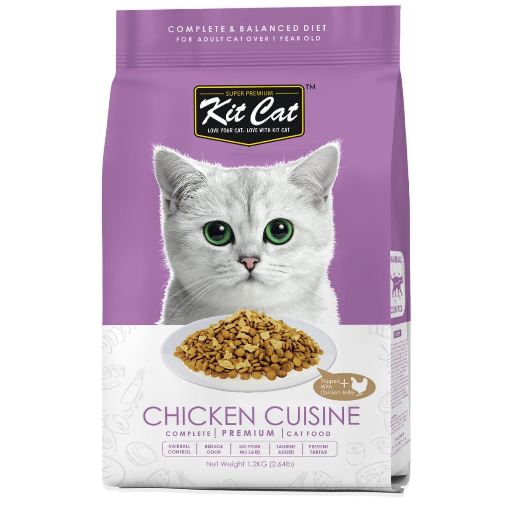 Kit Cat Premium Cat Food Chicken Cuisine For Cats