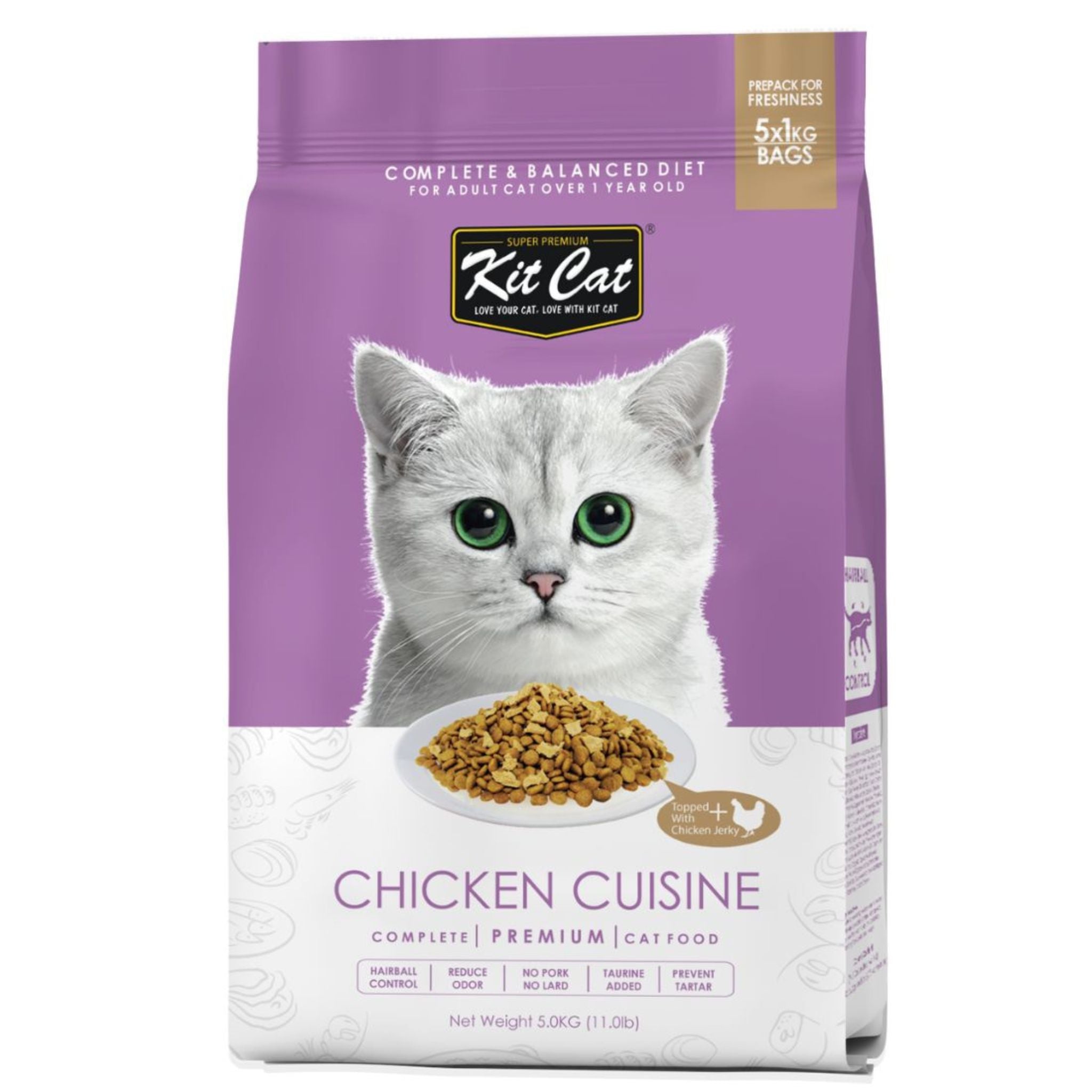 Kit Cat Premium Cat Food Chicken Cuisine For Cats