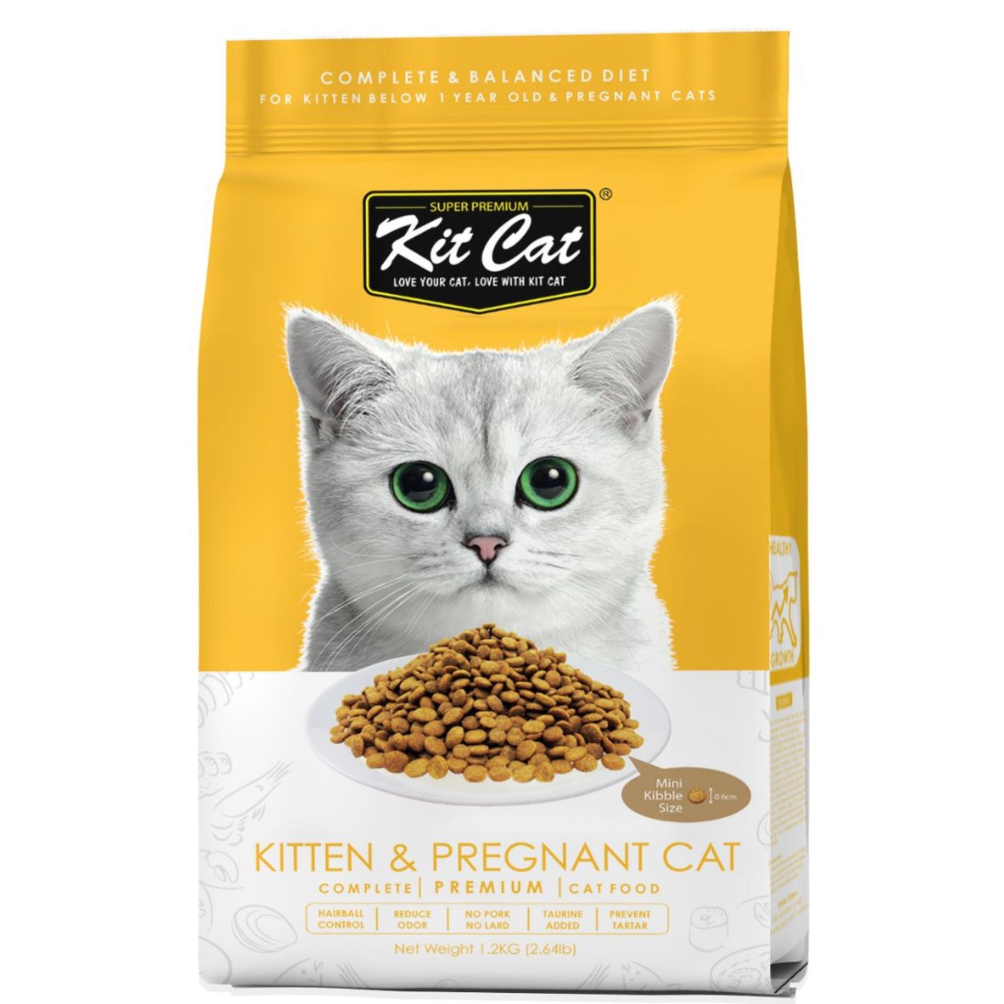 Kit Cat Kitten & Pregnant Cat Food  For Cats