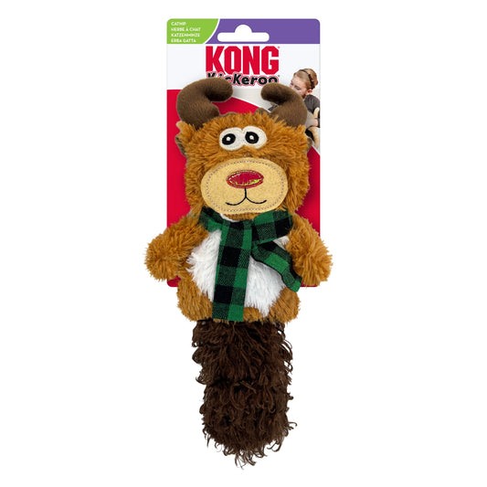 KONG Holiday Kickeroo Character Cat Toy - Fun & Engaging Toy