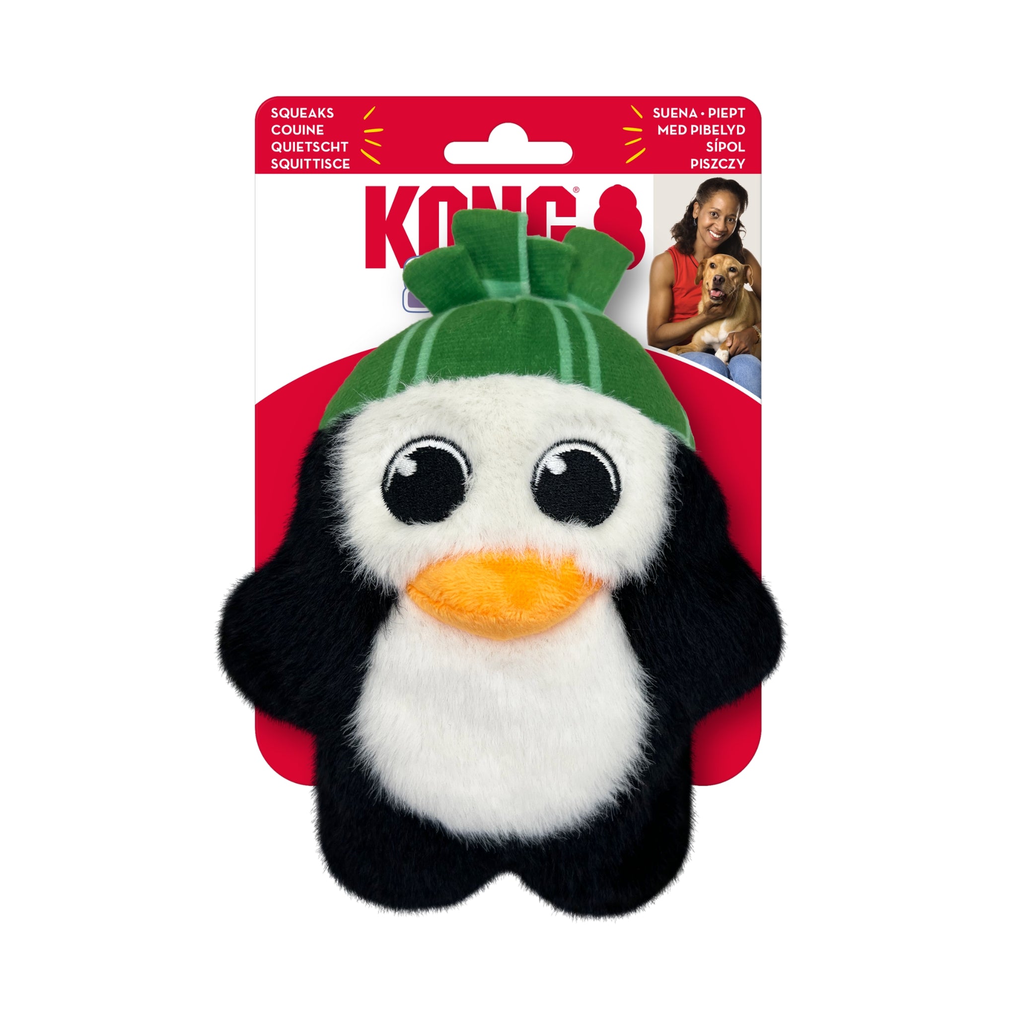 KONG HOLIDAY SNUZZLES PENGUIN  DOG TOYS