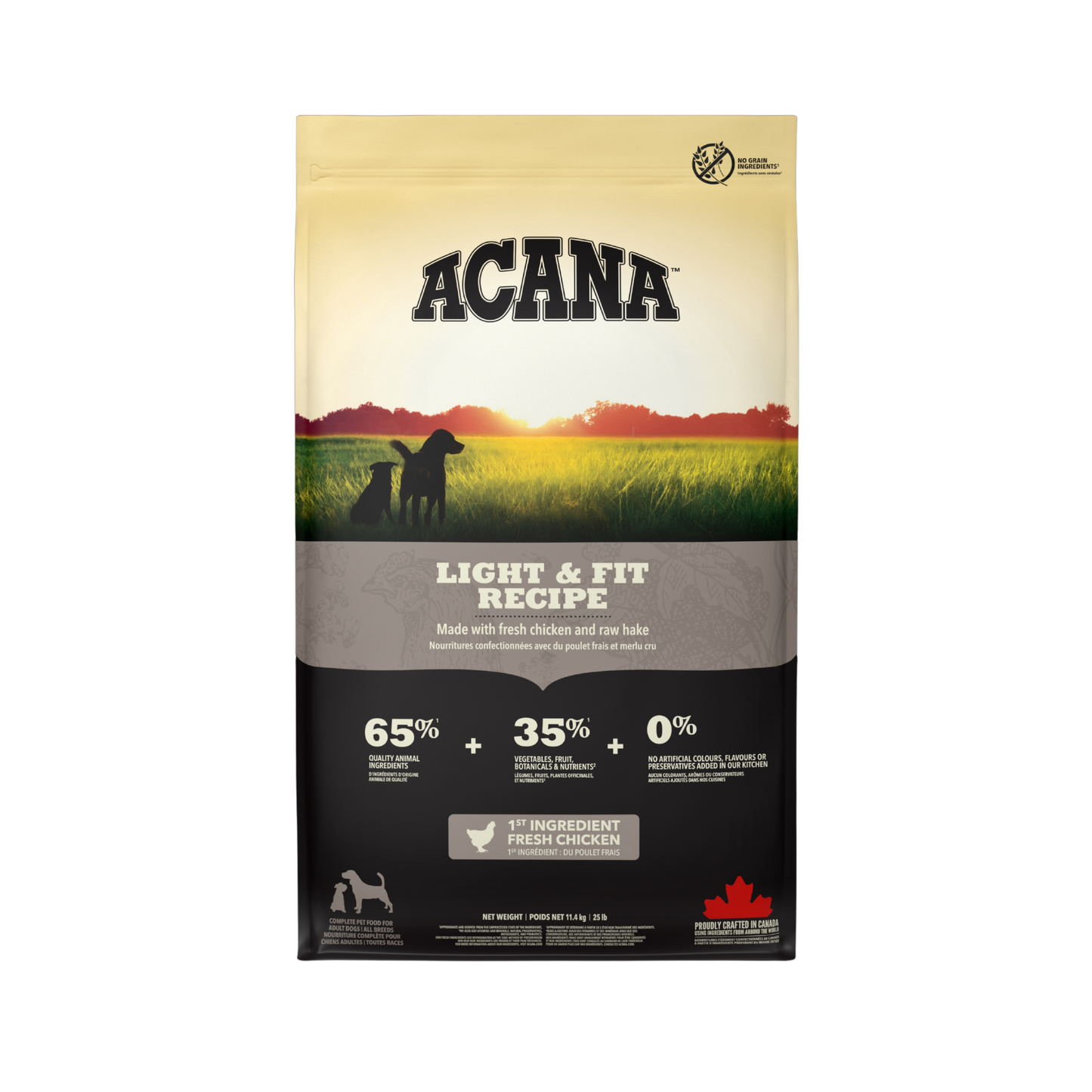 Acana Light and Fit (Suitable for all adult dogs)