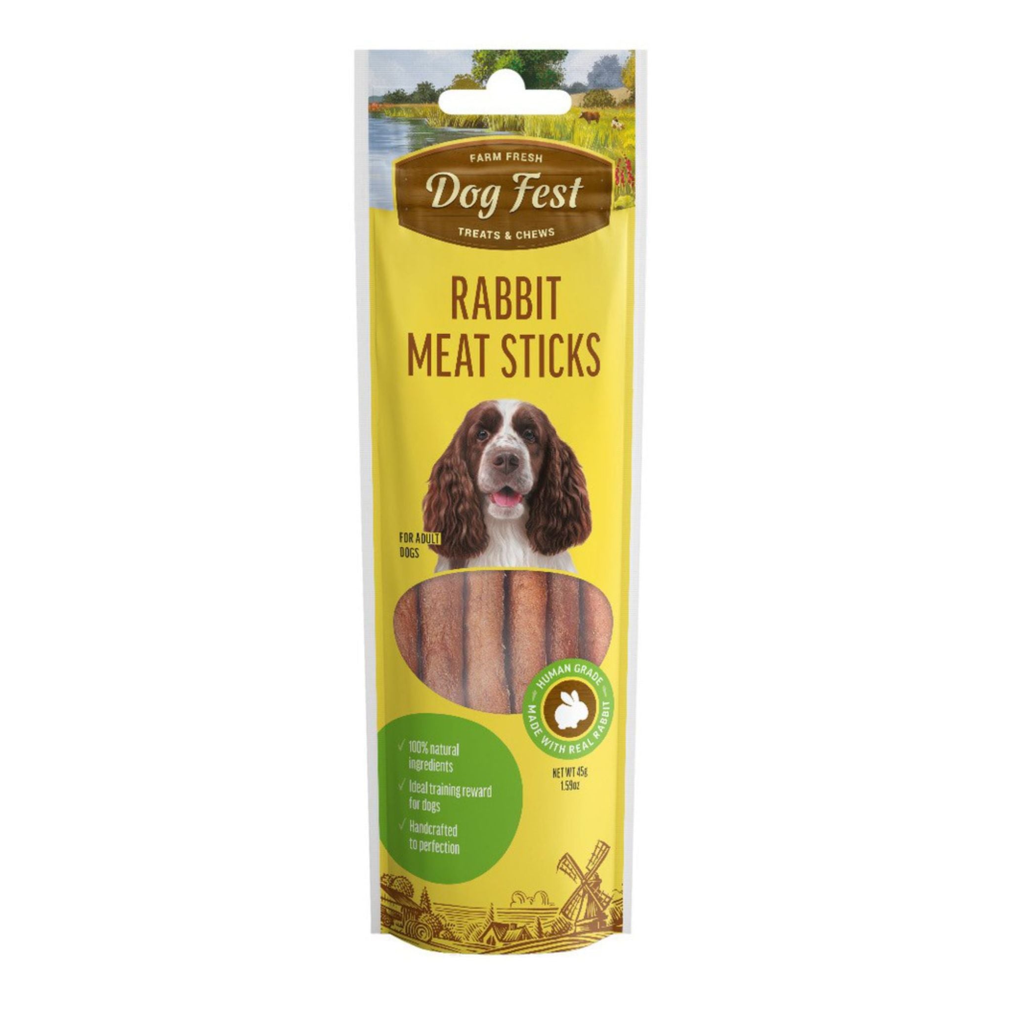 Dogfest Meat Sticks Rabbit Treats