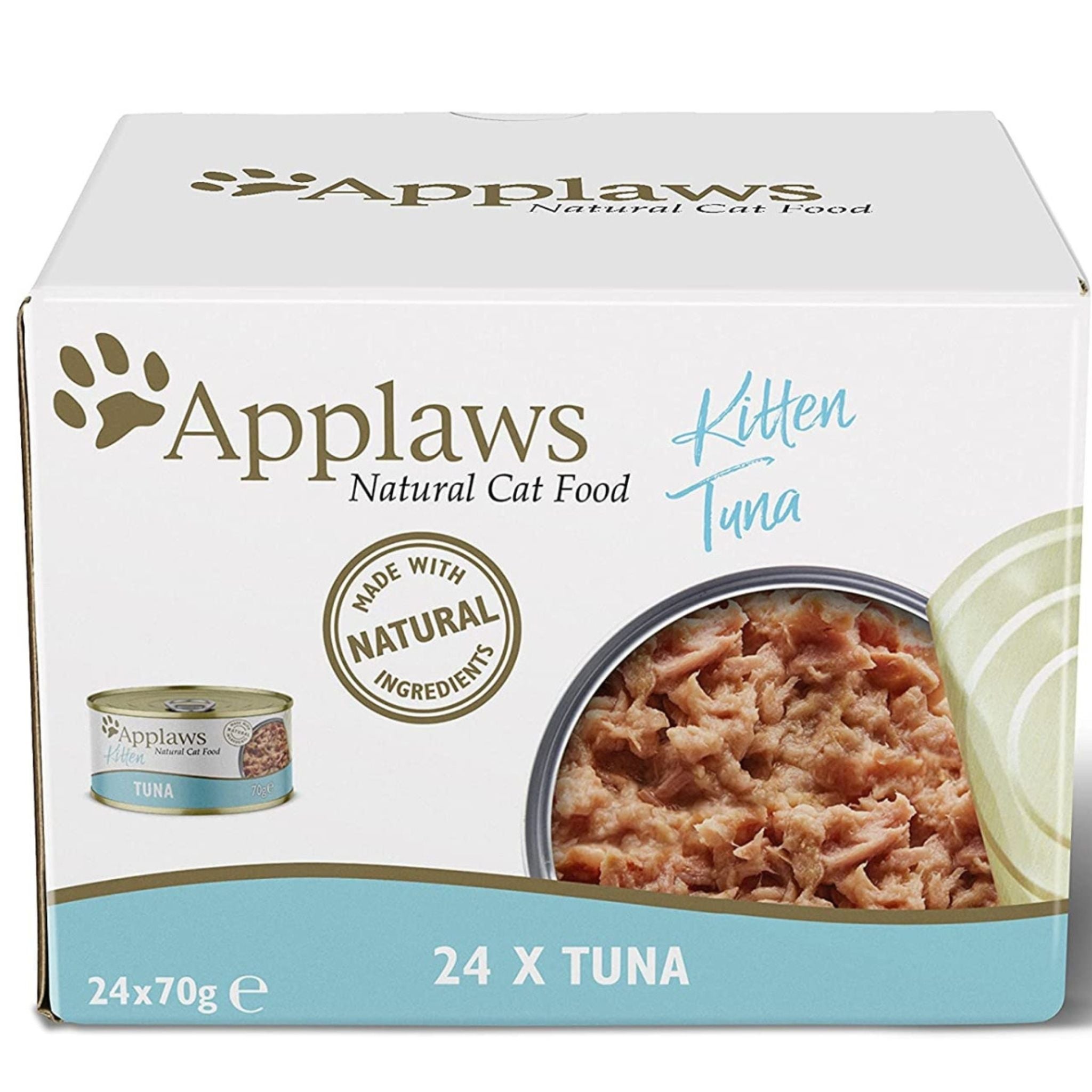 APPLAWS Wet CAT Food KITTEN TUNA 70 GM TIN  For Cats