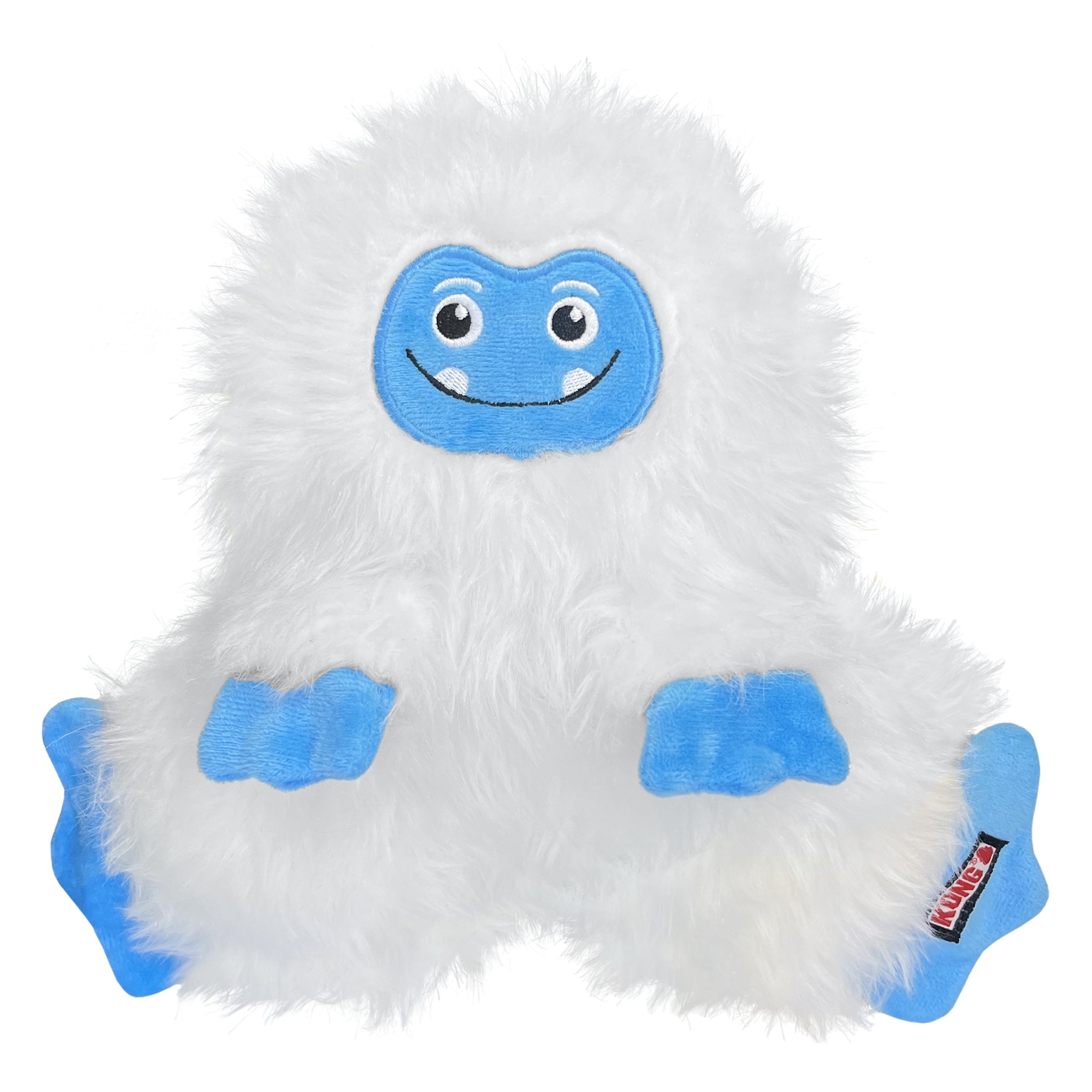 KONG Holiday Frizzles Yeti Dog Toy - Fun & Cozy for Dogs