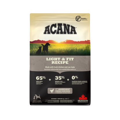 Acana Light and Fit (Suitable for all adult dogs)