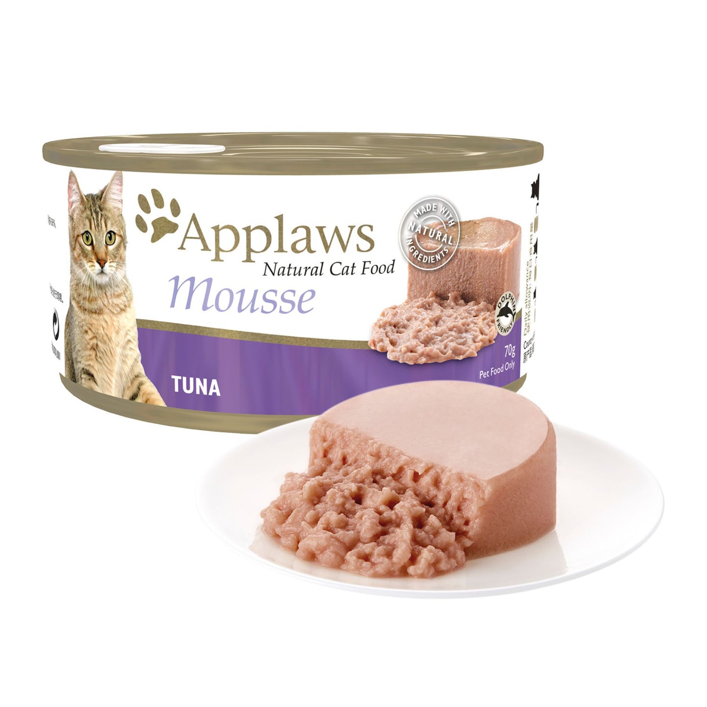 Applaws Cat Wet Food 70g Tuna Mousse For Cat