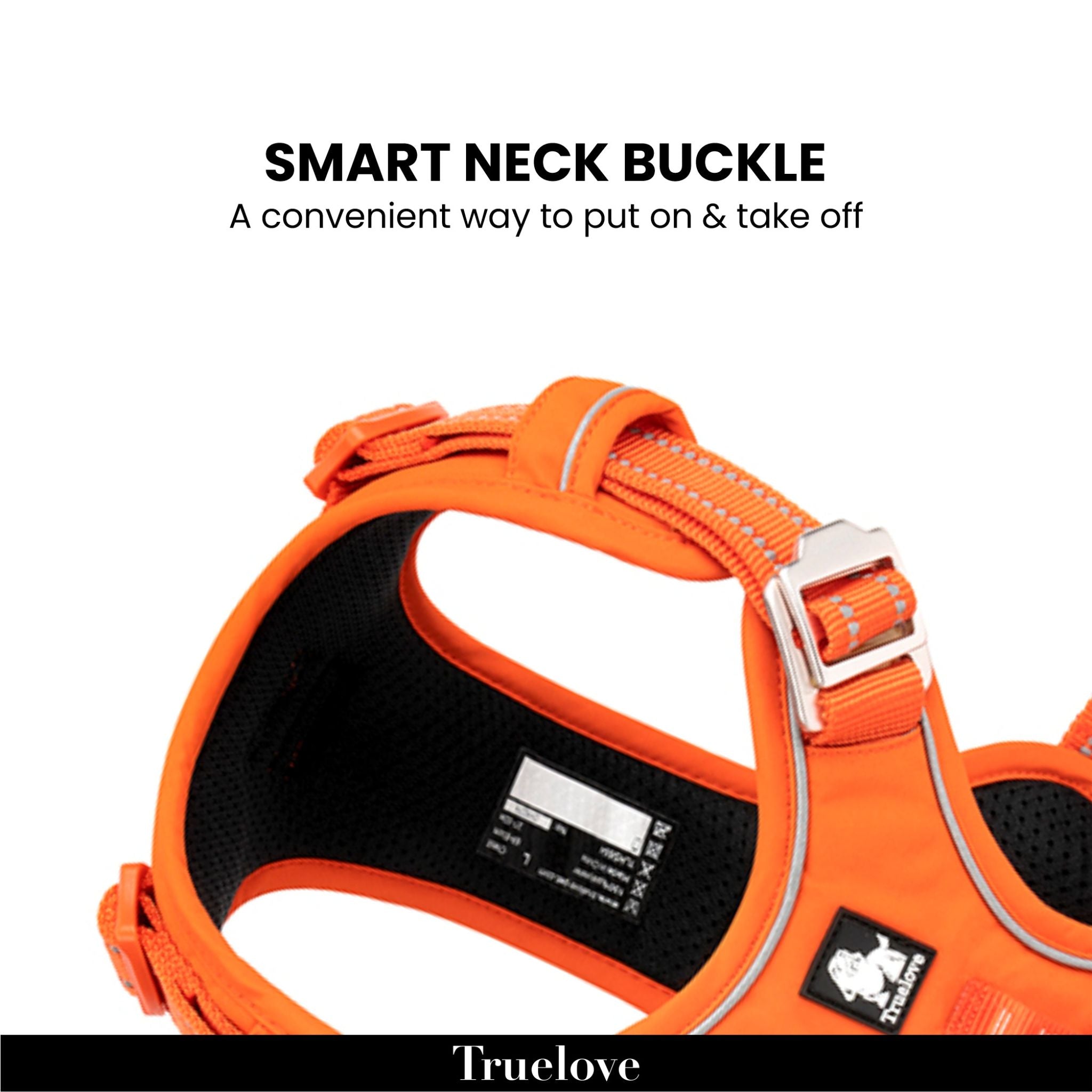 TRUELOVE NO PULL CORDURA HARNESS For Dogs - Rufftail