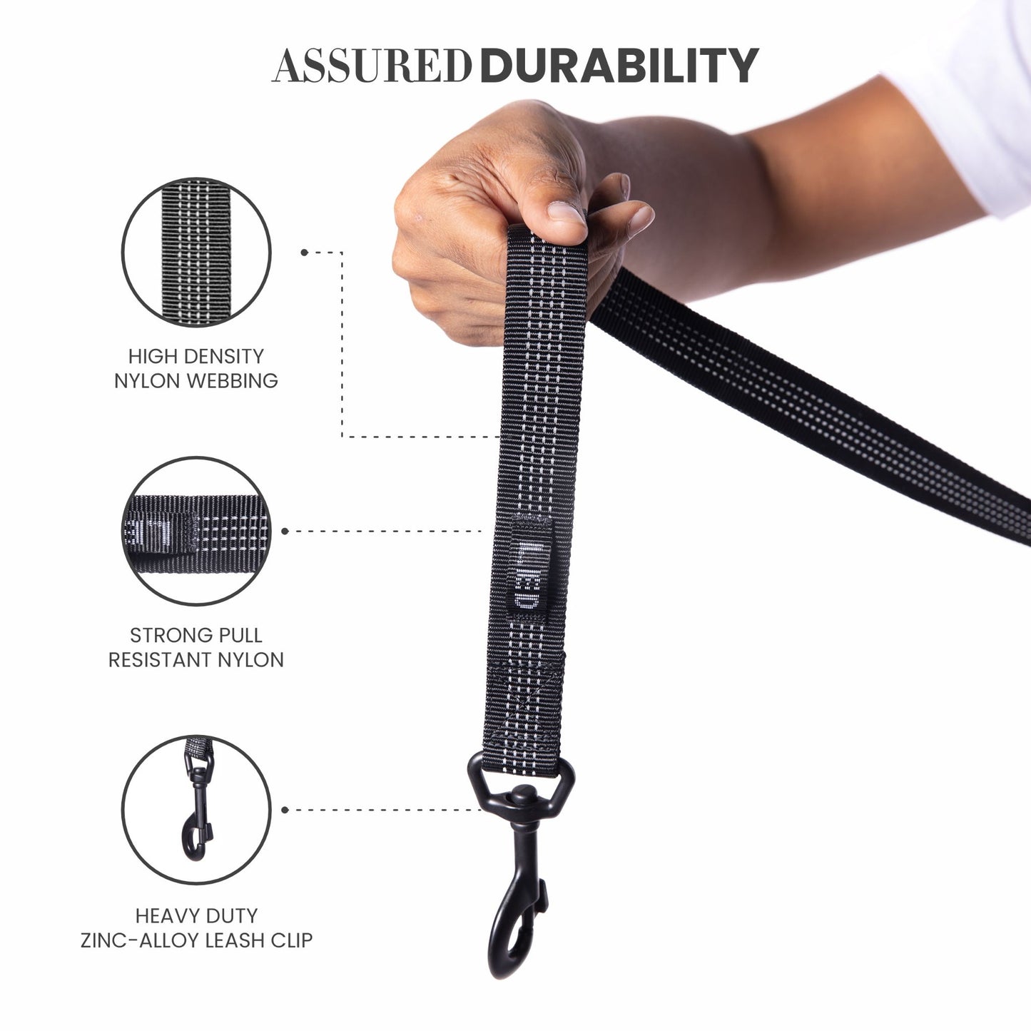 TRUELOVE Nylon Leash For Dogs - Rufftail