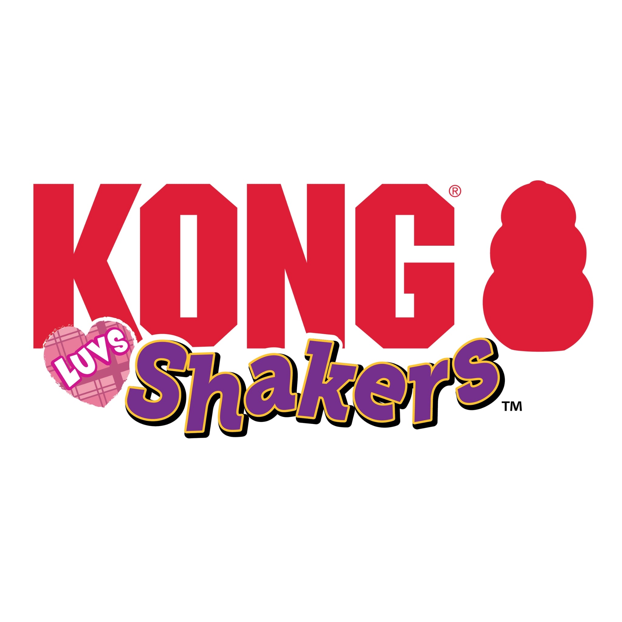 KONG Holiday Shakers Luvs Reindeer Dog Toy – Durable & Festive Fun