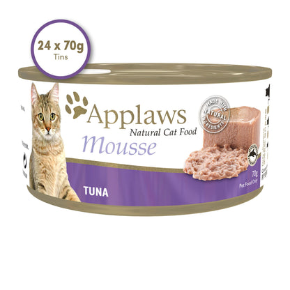 Applaws Cat Wet Food 70g Tuna Mousse For Cat