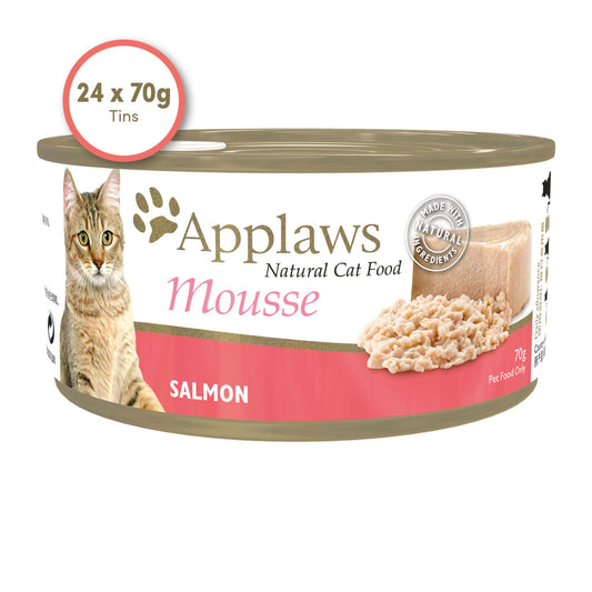 Applaws Cat Wet Food 70g Salmon Mousse For Cat