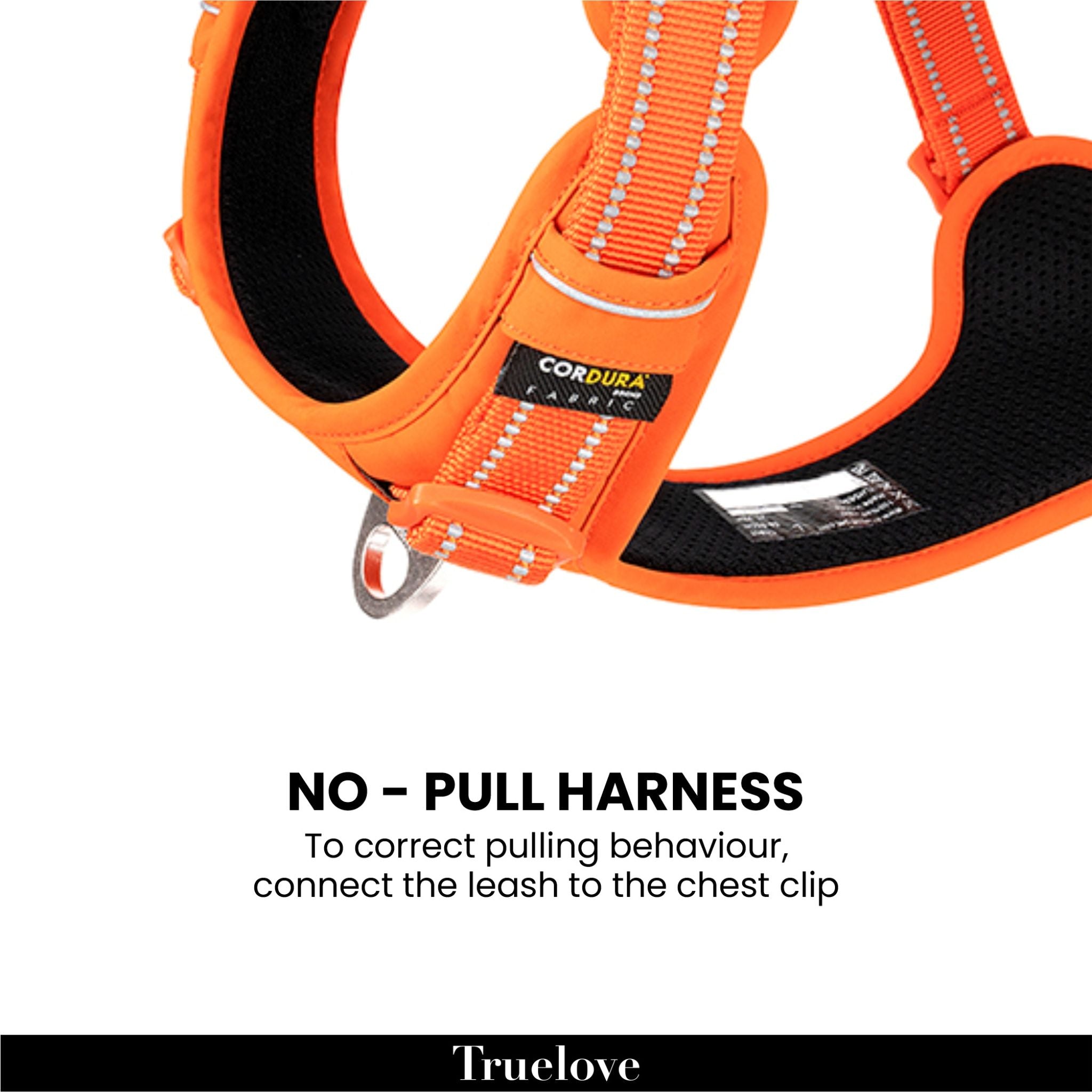 TRUELOVE NO PULL CORDURA HARNESS For Dogs - Rufftail