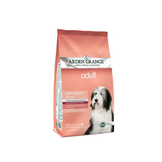 Arden Grange Adult Dog Fresh Salmon & Rice  For Dogs