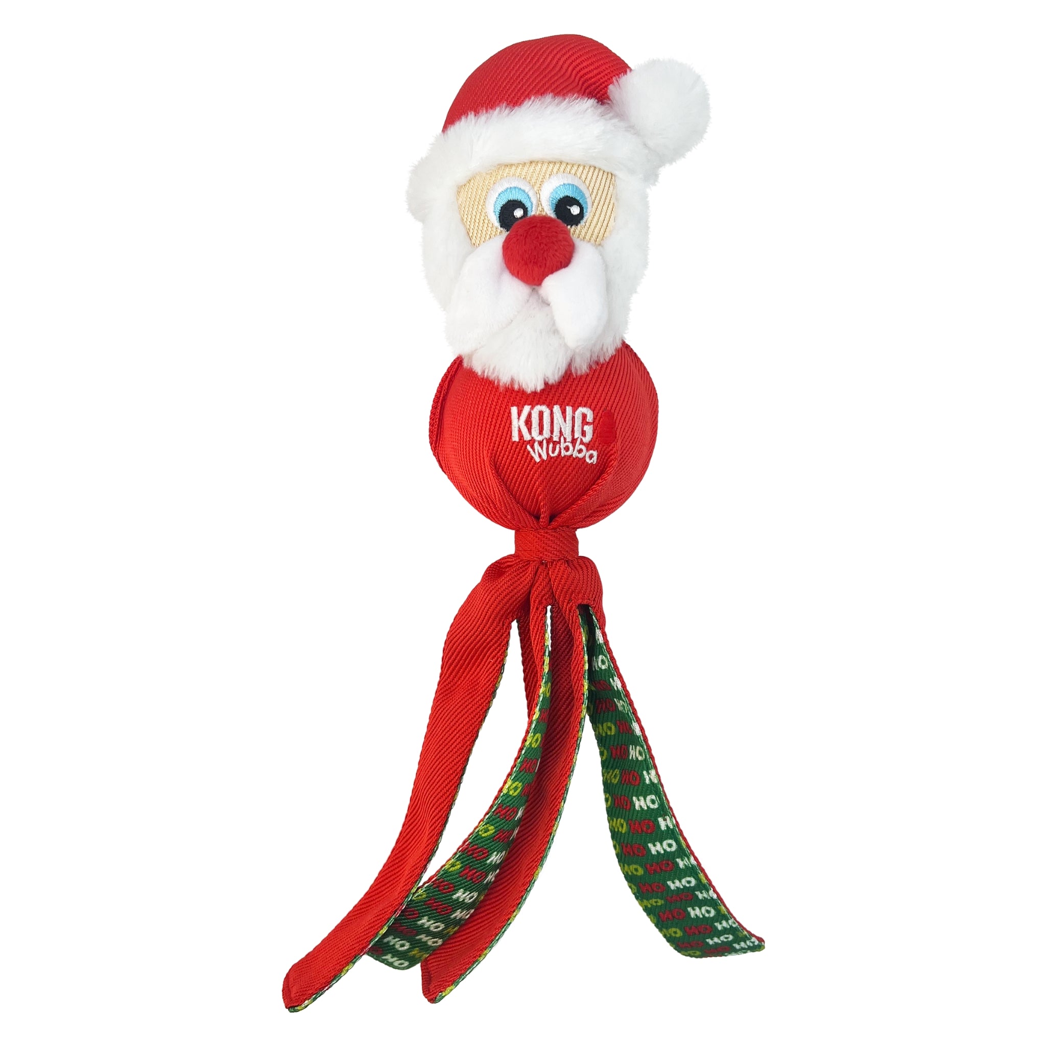 KONG Christmas Wubba Dog Toy – Festive Fun with Long Tails