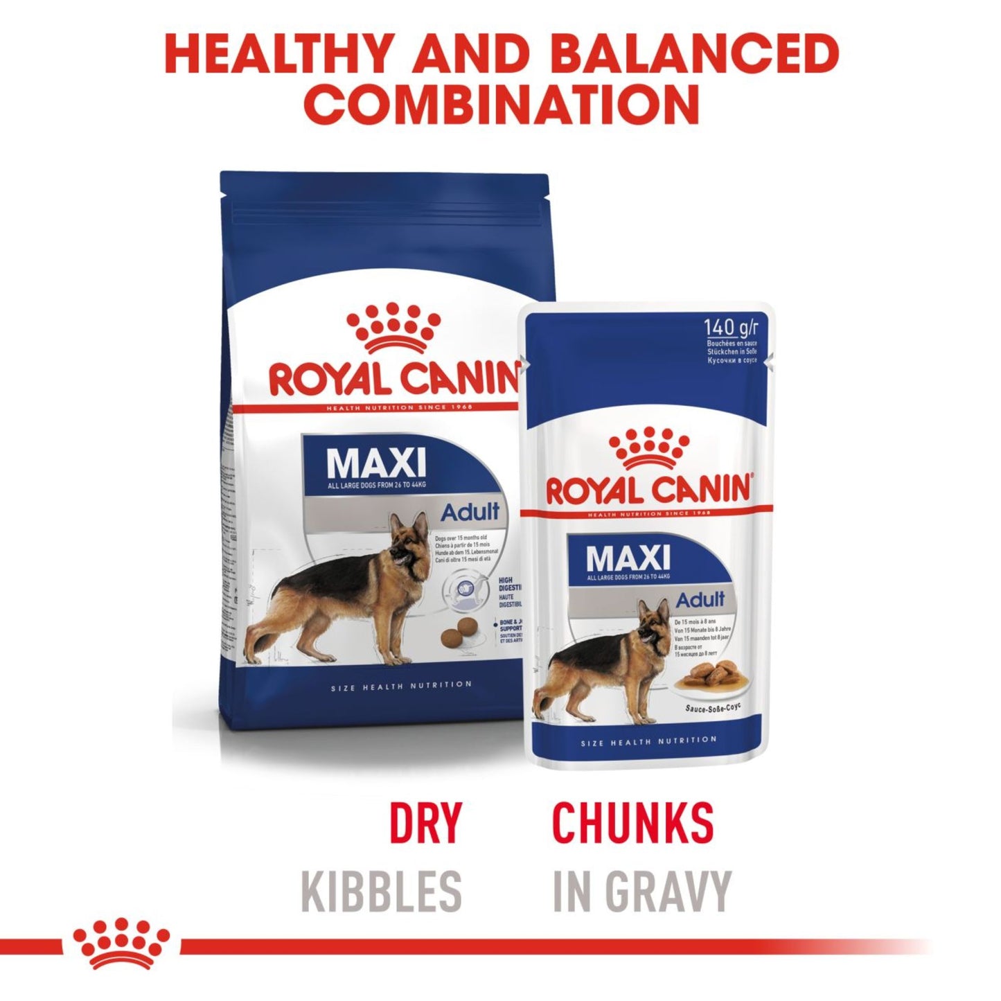 Royal Canin Wet Maxi Adult Dog Complete feed for Dogs