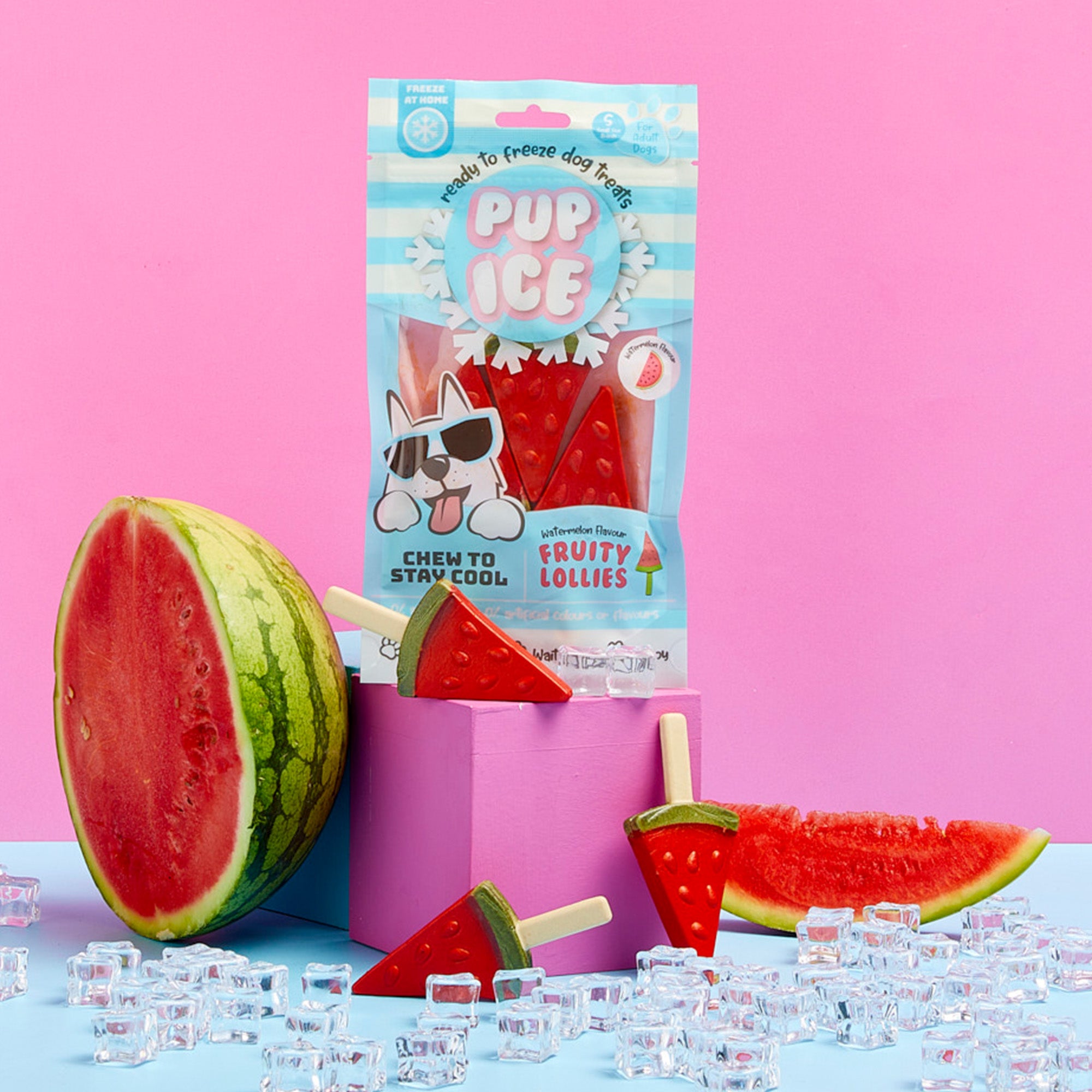 Imaginelles Pup Ice Fruity Lollies Watermelon 90g - Rufftail