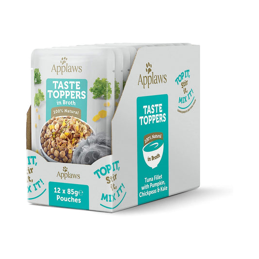 Applaws Wet Dog Food Tuna Fillet With Pumpkin Chickpeas & Kale 85 Gm Pouch For Dogs