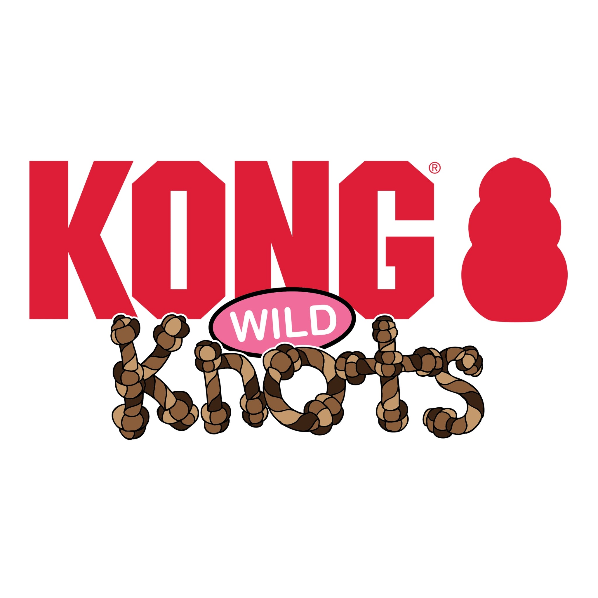 KONG Holiday Wild Knots Bear Dog Toys – Durable & Festive Fun