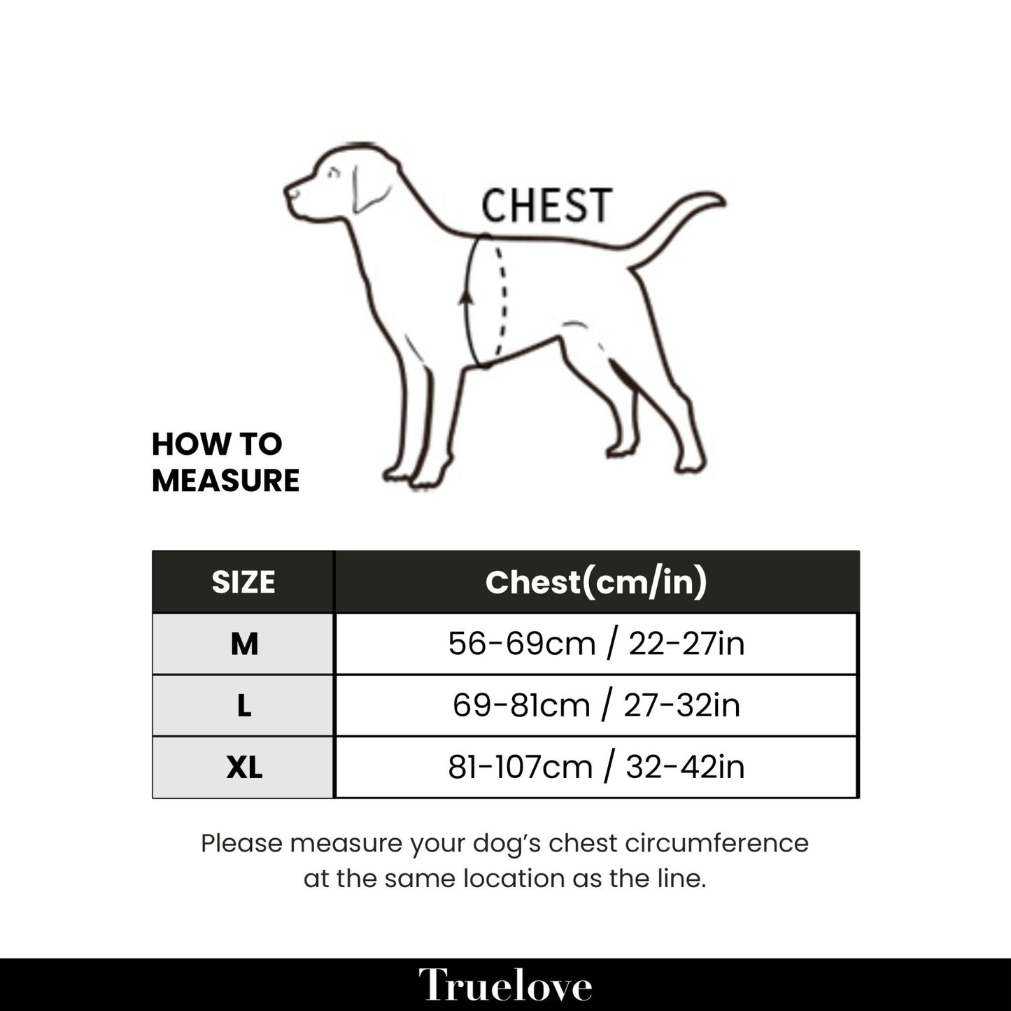 Truelove Escape proof dog harness For Dogs