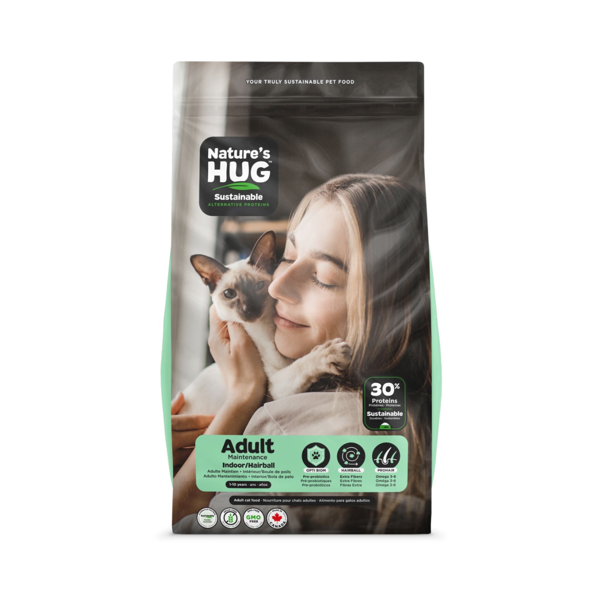 Nature'S Hug Dry Cat Food Cat Indoor Hairball For Cats