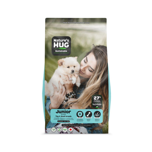 Nature'S Hug Dry Dog Food Junior Growth Toy & Small Breed 2.27 Kg For Dogs