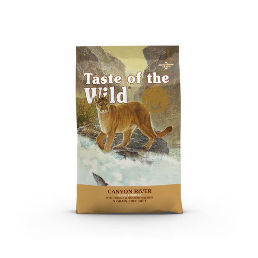 Taste of the Wild Dry Cat Food Canyon River Feline (Trout And Smoke Salmon) 2-Kg For Cats