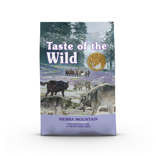 Taste of the Wild Dry Dog Food Sierra Mountain Canine (Roasted Lamb) - Rufftail