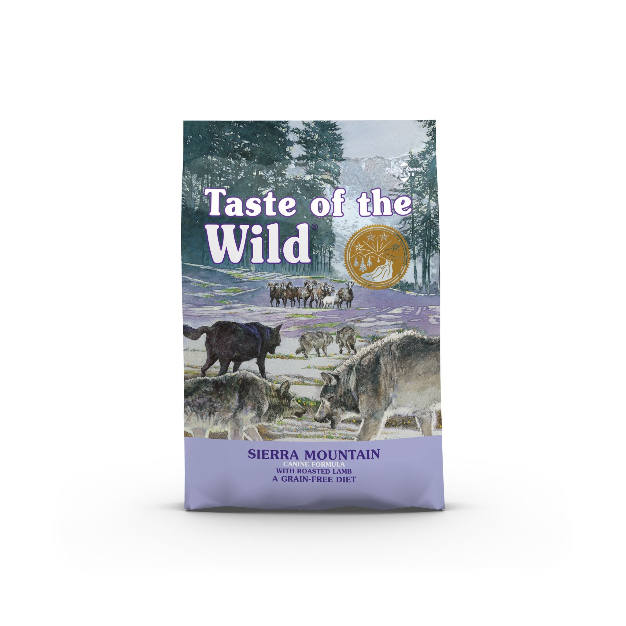 Taste of the Wild Dry Dog Food Sierra Mountain Canine (Roasted Lamb) For Dogs