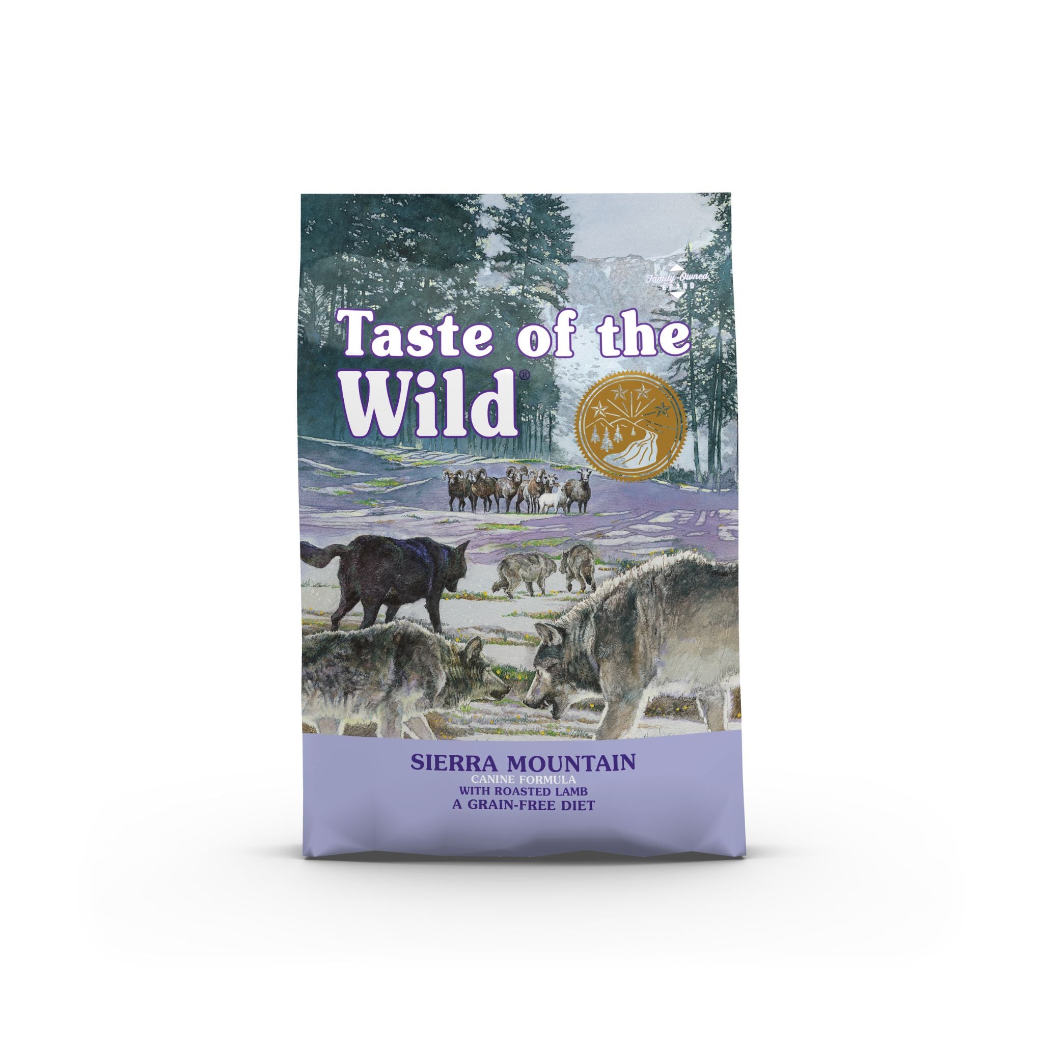 Taste of the Wild Dry Dog Food Sierra Mountain Canine (Roasted Lamb) For Dogs