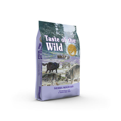 Taste of the Wild Dry Dog Food Sierra Mountain Canine (Roasted Lamb) For Dogs