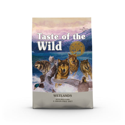 Taste of the Wild Dry Dog Food Wetlands Canine (Wild Fowl) For Dogs