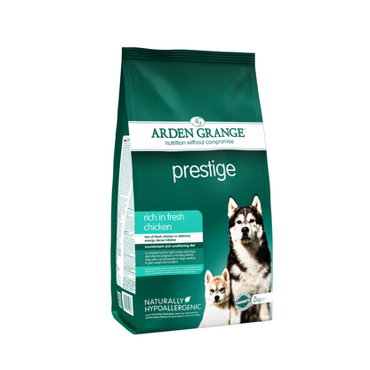 Arden Grange Prestige Adult Dry Dog Food rich in fresh chicken For Dogs