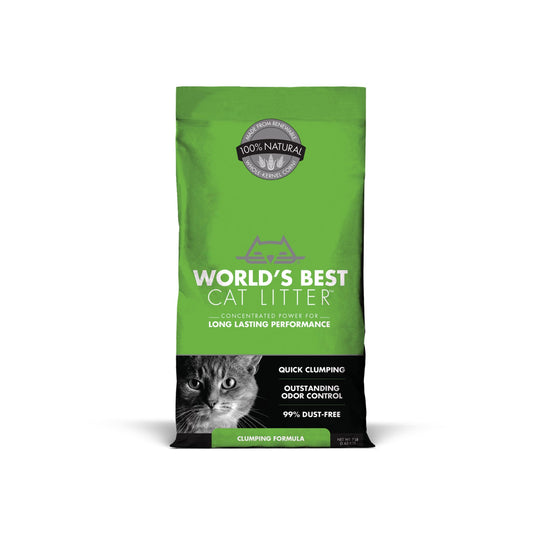 World's Best Cat Litter Original Clumping formula Flushable, Quick Clumping and Easy Scooping For Cats