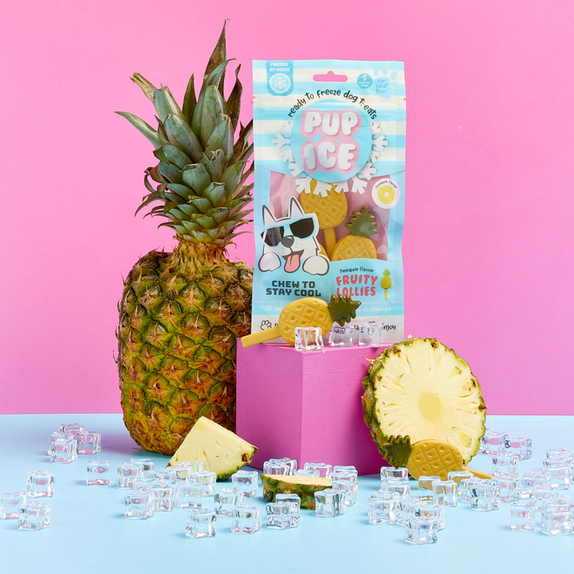 Imaginelles Pup Ice Fruity Lollies Pineapple - Rufftail